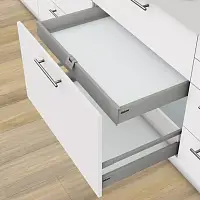 Внутренний ящик BLUM TANDEMBOX antaro, L-550 мм, низкий H-83 мм, серый — купить оптом и в розницу в интернет магазине GTV-Meridian.